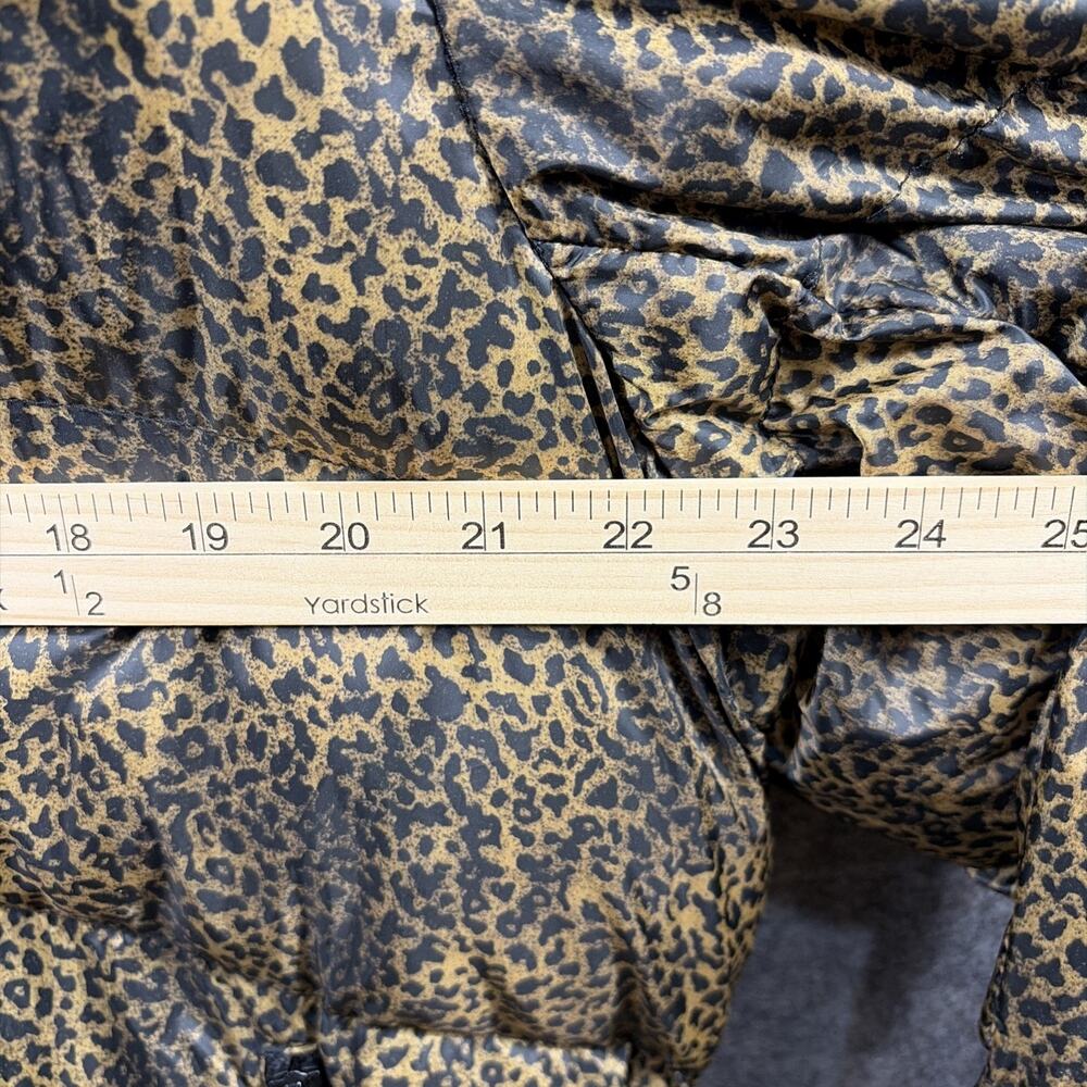 Sam Edelman leopard-printed Puffer Jacket | Large - Picture 11 of 12